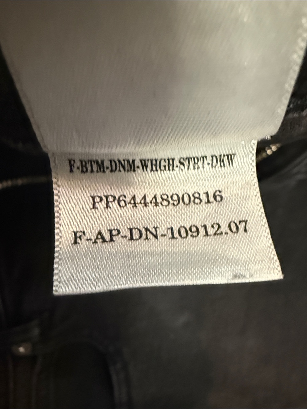 Everlane The Way-High Straight Jeans 26 Black Coal Raw Hem $148 - Picture 12 of 12